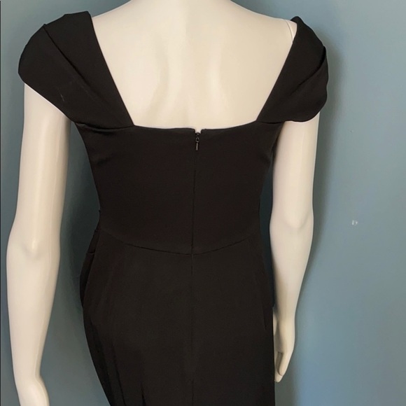 Tadashi Shoji Stunning Black Evening Dress size 6 - Picture 5 of 7